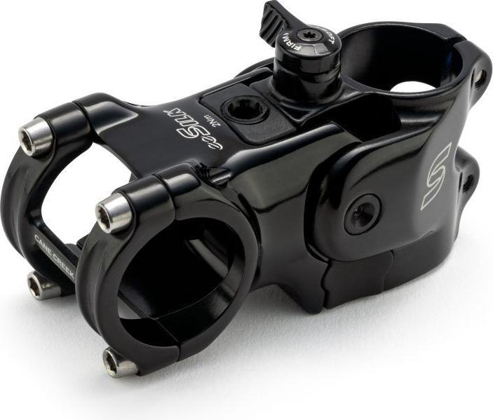 Cane Creek eeSilk potence, Compliance Switch, 31.8mm, 70mm, -6°, 20mm, black (70 mm, 31.80 mm)