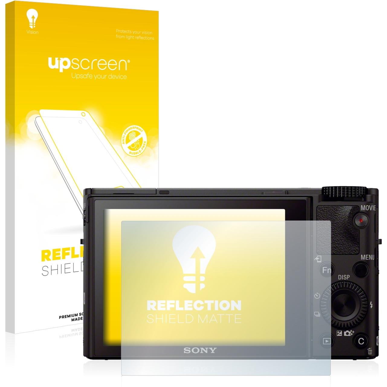 upscreen Reflection Shield Displayschutz Matt (Displayschutz, Cyber-Shot DSC-RX100 III), Kameraschutz