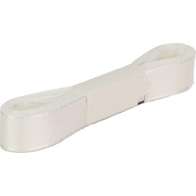 Stumpf & Kossendey, Geschenkverpackung, Geschenkband - weiss - ca. 300 x 1,5 cm (Geschenkband, 1 x)