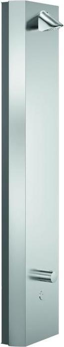 Schell Shower panel LINUS Inox DP-C-T M-water Therm. SWS brushed stainless steel