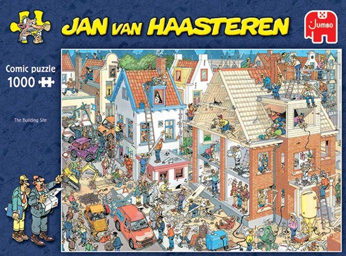 Jan van Haasteren - The Building Site (1000 pieces) (1119802055) (1000 pieces)