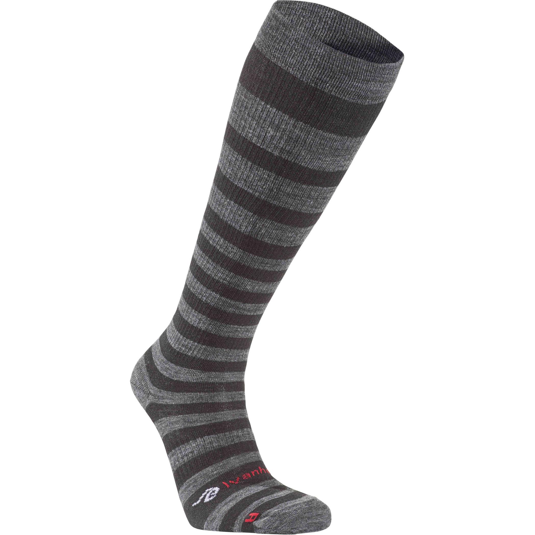 Ivanhoe of Sweden, Unisex, Sportsocken, Compression Stripe (41 - 42), Schwarz
