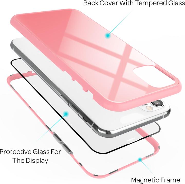 Actual product image Nalia 360° glass envelope (Apple iPhone 11 Pro Max)