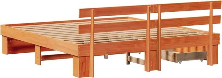 Image du produit vidaXL Holzbett (200 x 200 cm)