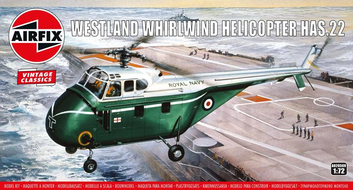 Image du produit Airfix Hélicoptère Westland Whirlwind. Avions militaires. Vintage Classics