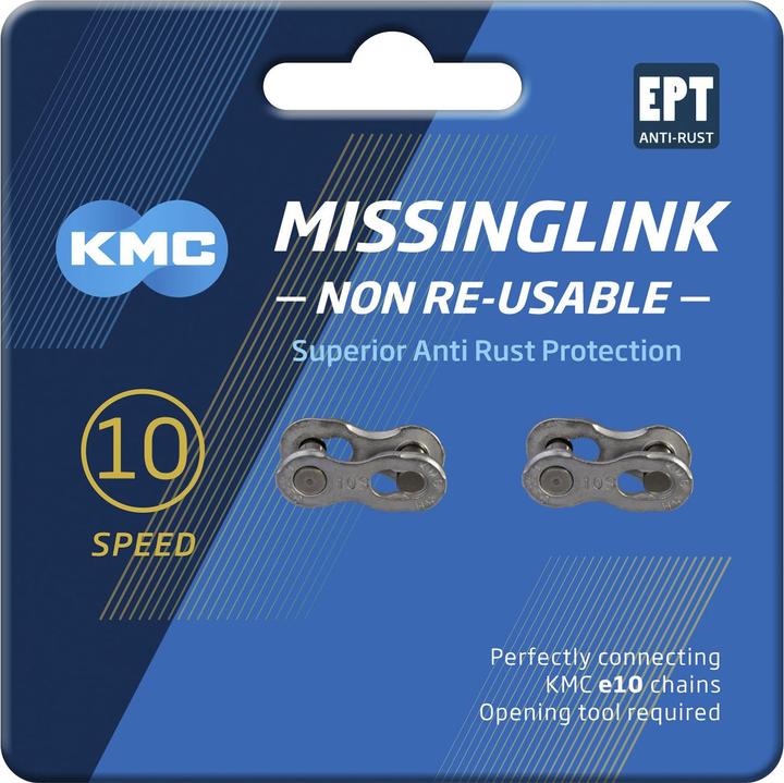 Immagine prodotto KMC Lucchetto a catena 10NR EPT (e10) 2pz/scheda