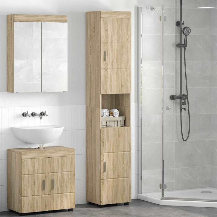 Actual product image VidaXL Bathroom cabinet (31.5 x 37 x 203 cm)