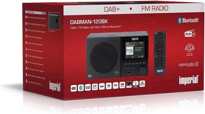 Produktbild Imperial Dabman 120BK (DAB+, FM, Bluetooth)