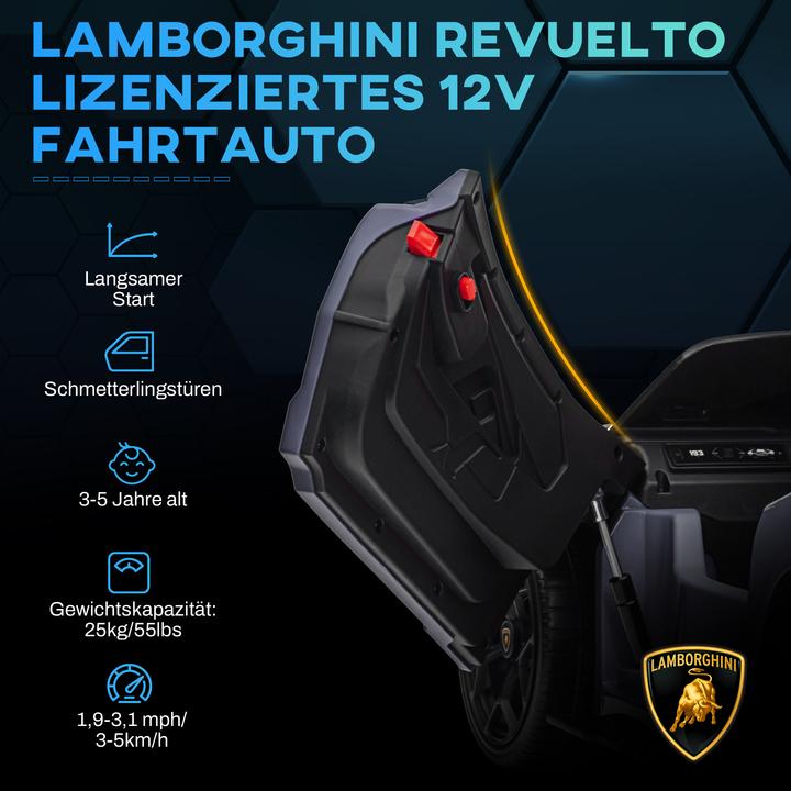 Actual product image Aiyaplay Kinder Elektroauto Kunststoff, Stahl Grau (12 V)