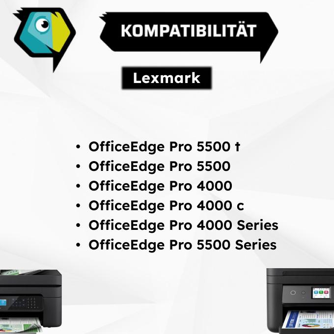Actual product image Inkadoo Ink Cartridges compatible with Lexmark 14L0177E / 210XL Ink Cartridge, yellow Yellow (Y)