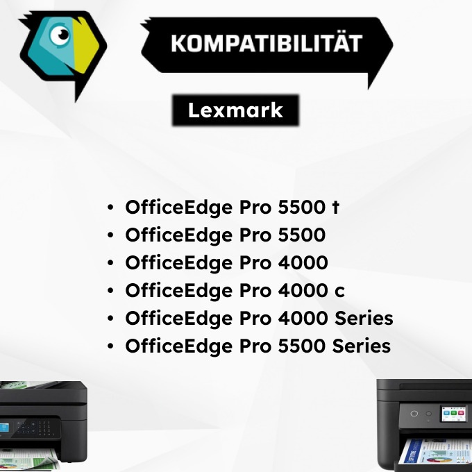 Produktbild Inkadoo Druckerpatronen kompatibel zu Lexmark 14L0177E / 210XL Tintenpatrone, gelb Gelb (Y)