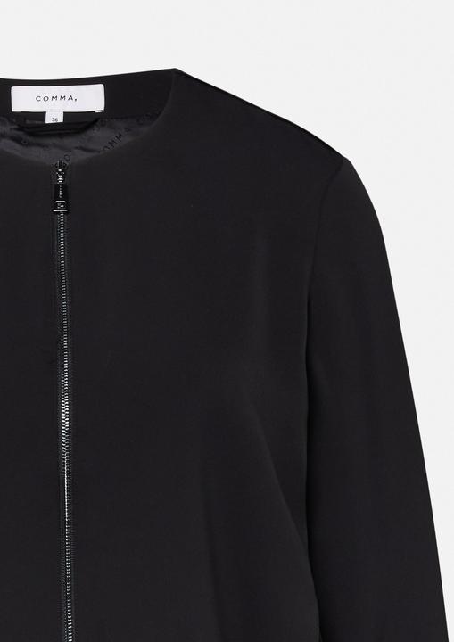 Actual product image Comma Indoor-Jacke Fliessender Blouson mit Eingrifftaschen (36)