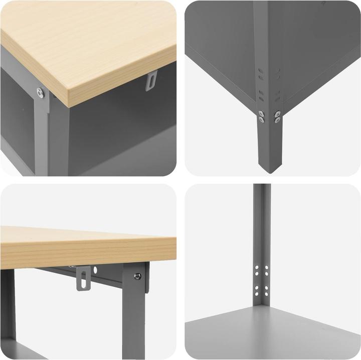 Produktbild vidaXL Werkstattschrank (55 cm, 200 cm)
