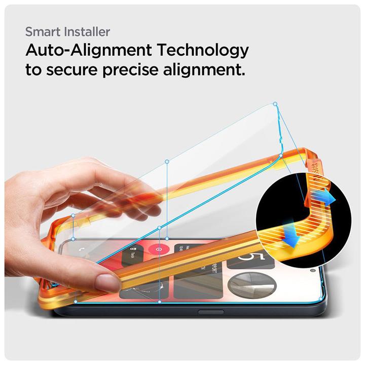 Produktbild Spigen ALM Glas.Tr Nothing Phone 2A 2szt szkło hartowane AGL07681 (2 Stk., Nothing Phone (2a))