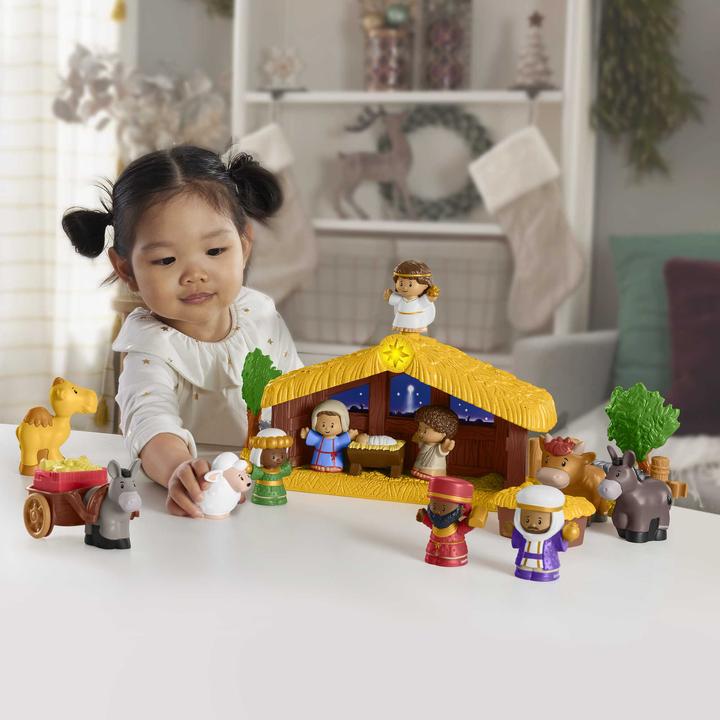Productafbeelding Fisher-Price Little People Kerststal