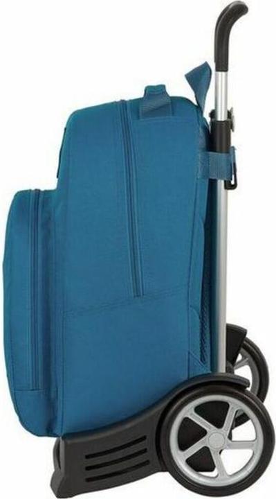 Actual product image Safta School rucksack with wheels Evolution BlackFit8 Egeo Blue (32 x 42 x 15 cm)