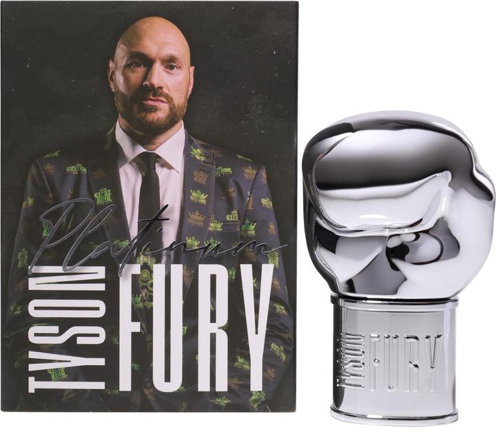Image du produit Tyson Fury Platinum 100ml EDT Après-rasage pour hommes (Pompe de pulvérisation après-rasage, 100 ml)