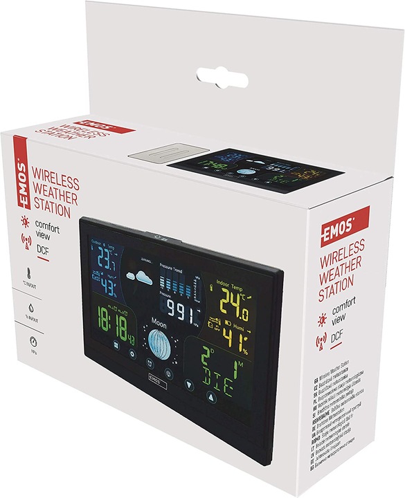 Actual product image Emos Wireless weather station E6018