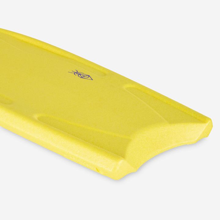 Image du produit Olaian Bodyboard 100 débutant monomatière préformé - Jaune