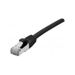 Générique Cat6A RJ45 Patch cable S/FTP TPE ecofriendly snagless black GRS certified - 1.5m (S/FTP, CAT6, 1.50 m), Netzwe...