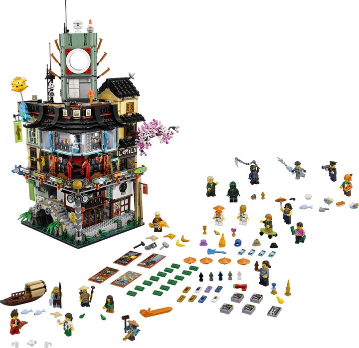 Produktbild LEGO Ninjago City (70620, LEGO Seltene Sets)