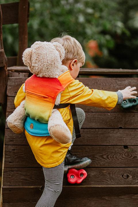 Produktbild Lennylamb Puppentrage - Rainbow Baby