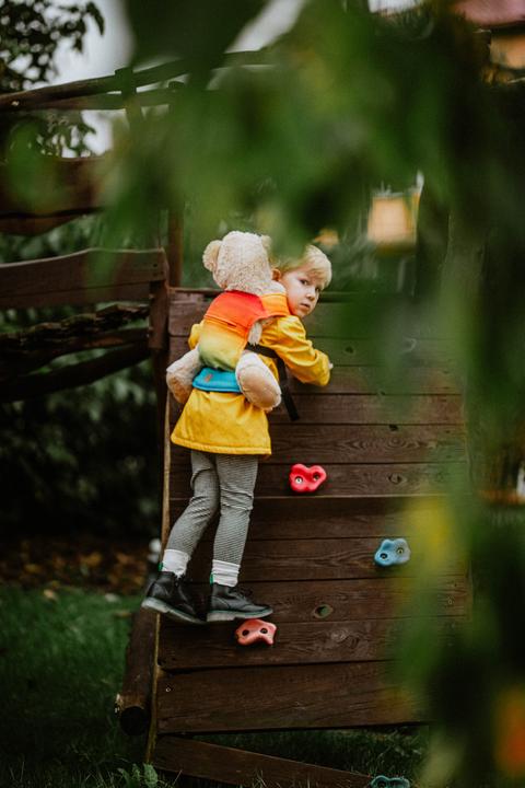 Produktbild Lennylamb Puppentrage - Rainbow Baby