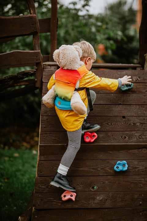 Produktbild Lennylamb Puppentrage - Rainbow Baby