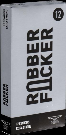 Produktbild Mister B Rubber Fucker» 12 starke Kondome für Männer - für den Analverkehr die richtige Wahl (12 Stk.)