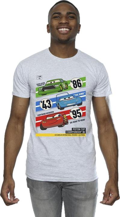 Immagine prodotto Disney Cars Piston Cup Champions Maglietta Uomo (XL)