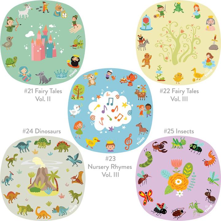 Produktbild Timio Audio Disc Set 4 (Spanisch, Isländisch, Portugiesisch, Deutsch, Italienisch, Chinesisch, Französisch, Multilingual, Englisch)