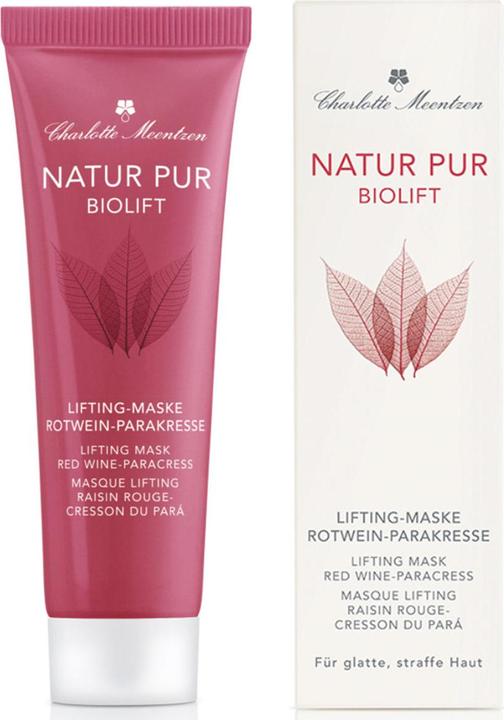 Actual product image Charlotte Meentzen Natur Pur BIOLIFT Lifting-Maske Rotwein-Parakresse (30 ml)