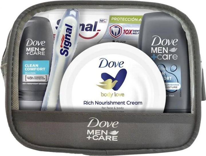 Produktbild Dove Reise-Toilettentasche für Männer, 5-teiliges Set