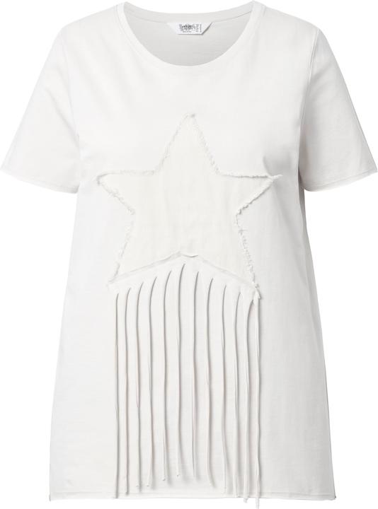 Actual product image Angel of Style T-Shirt, A-Linie, Stern mit Fransen (42)