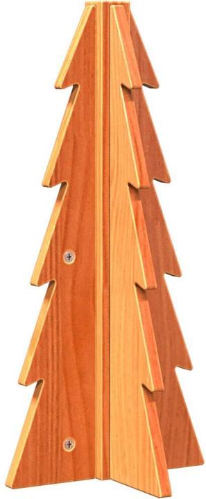 Image du produit vidaXL Arbre de Noël en bois Sapin de décoration Arbre en bois 49cm Pin massif