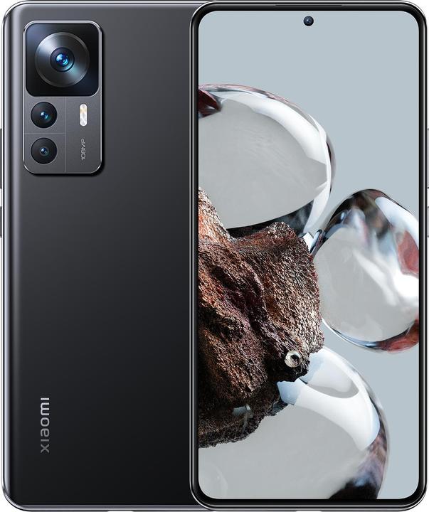 Productafbeelding Xiaomi 12T (128 GB, Zwart, 6.67", Dubbele SIM, 5G)