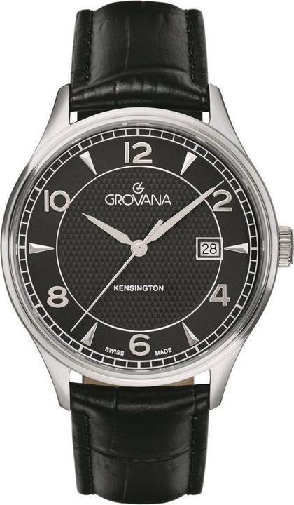 Actual product image Grovana KENSINGTON CLASSIC collection - Swiss made quartz watch (Swiss made)