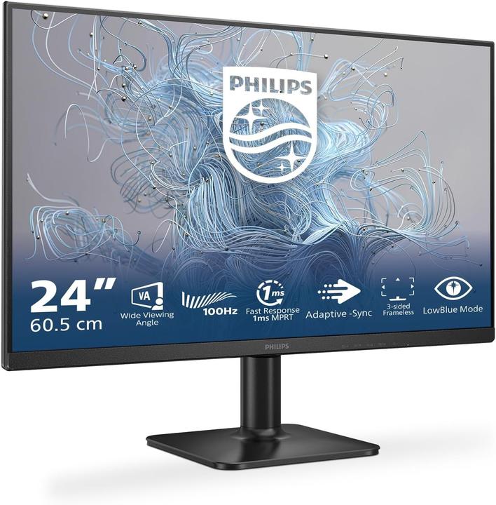 Productafbeelding Philips 1000 Series 24E2N1100LB (1920 x 1080 Pixels, 23.80")