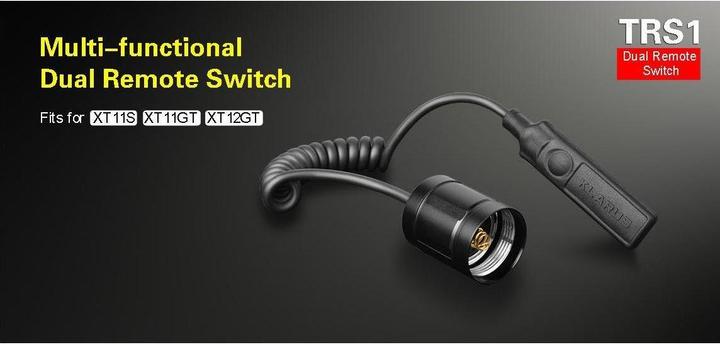 Actual product image Klarus Fernschalter TRS1 für die XT11S XT11GT XT11X XT12GT 360X1 360X3 und XT30R