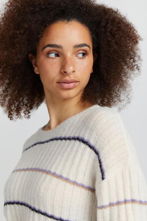 Actual product image Ichi IHKAMARA LS STRIPE - 20116693 (L)