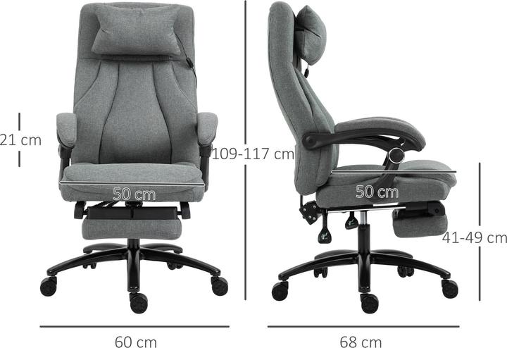 Produktbild Jamb Bürostuhl mit Fussstütze