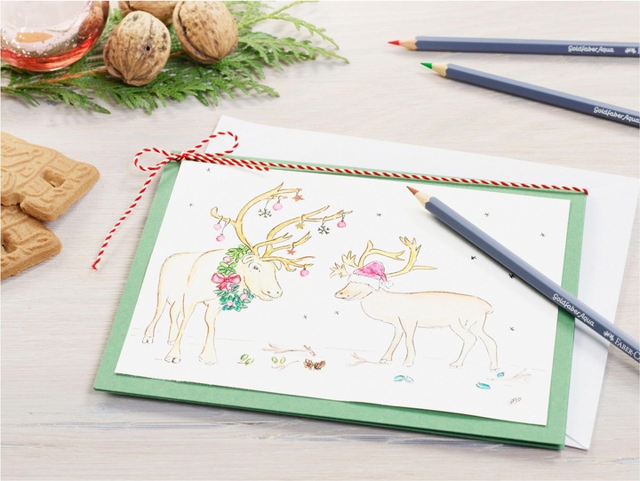 Actual product image Faber-Castell Goldfaber Aqua Watercolour Pencil (Multicoloured, 38 x)