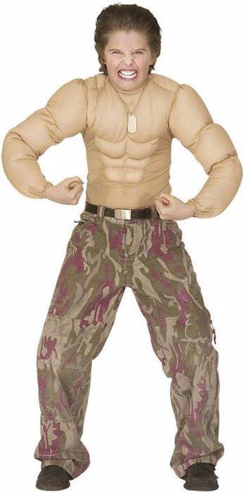Actual product image Widmann Muscle Shirt - Sixpack (Kids) (152)