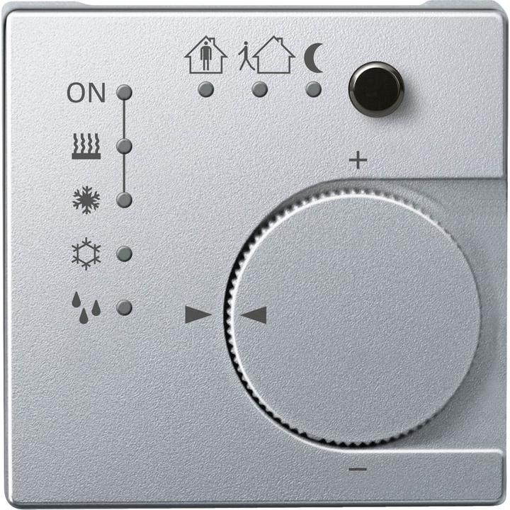 Actual product image Merten KNX room thermostat UP/PI w. 616860