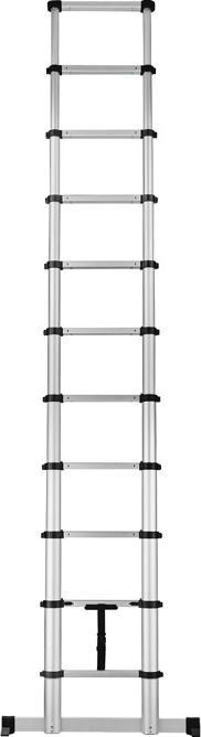 Produktbild Facas 202011 Smart Safe Pro Telescoopladder 11 treden - 3,24m (Teleskopleiter)
