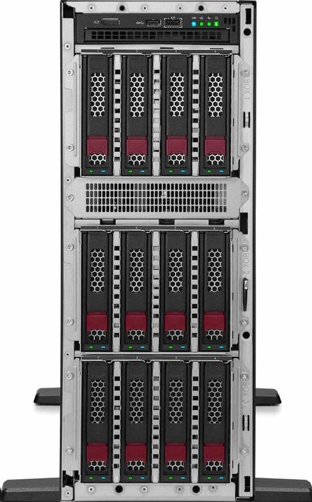 Image du produit HPE E ProLiant ML350 Gen11 12 Core, RDIMM 2R 5600 MT/s, 4xLFF, SATA HDD (Intel Xeon Silver 4510, 32 Go, Serveur tour)