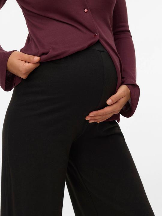 Actual product image Mamalicious Normal geschnitten Hohe Taille Hose Hose mit weitem Beinschnitt (M)