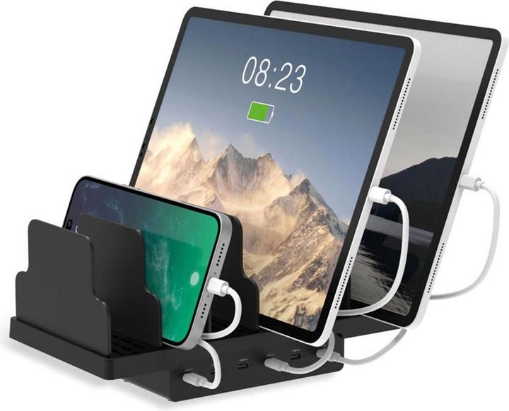 Actual product image LMP USB-C 6-Port GaN Power Adapter 72W for Tablets and Saving (72 W)
