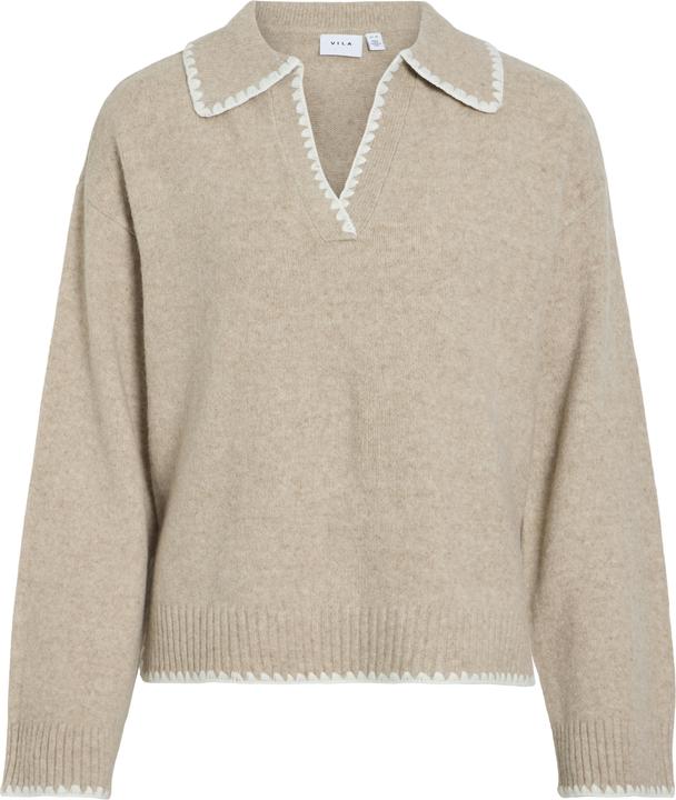 Image du produit Vila V-Ausschnitt Strickpullover (M)