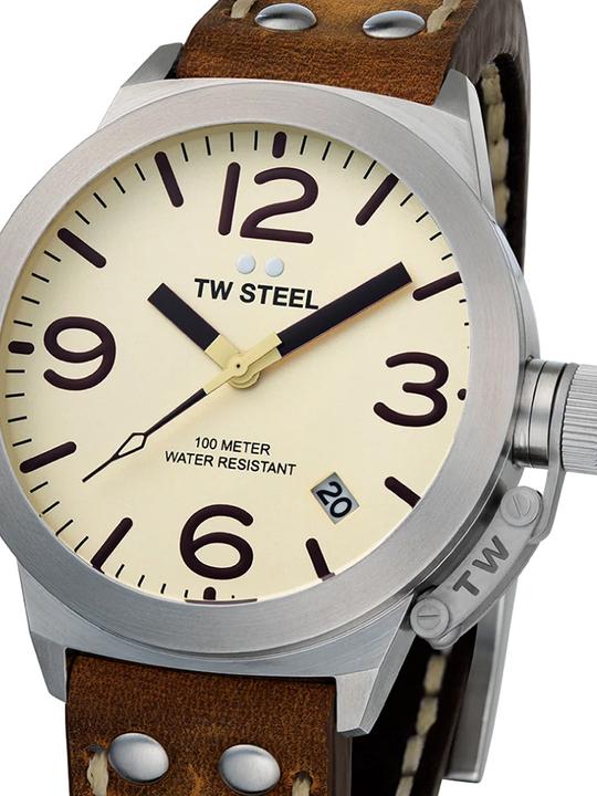 Produktbild TW-Steel CS100 Canteen Herrenuhr 45mm 10ATM (Analoguhr, 45 mm)